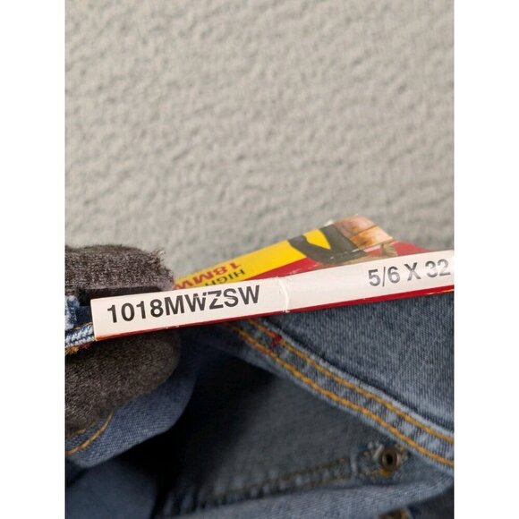 Wrangler Cowboy Cut High Rise 18MWZ Jeans Womens 5/6 x 32 Slim Fit Tapered Leg - Picture 7 of 15